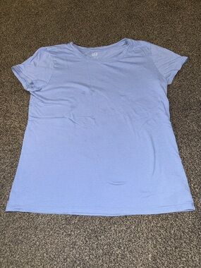 GAP Blue Favorite Tee Medium Short Sleeve Soft Stretch T Shirt
